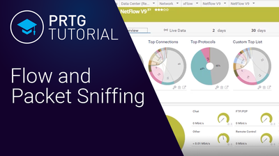 Flow and Packet Sniffer sensors (20:03 min)