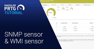 Video: PRTG – Bandwidth monitoring with SNMP and WMI (Videos, Bandwidth, SNMP)