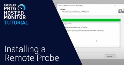 Video: Paessler PRTG Hosted Monitor - remote probes (Videos, Network, Overview, PRTG Hosted Monitor, Setup)