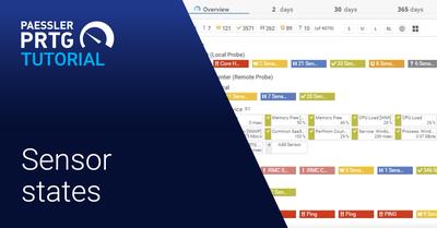 Video: Sensor states in PRTG (Videos, Sensors)