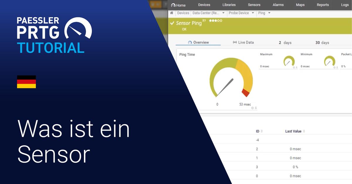 Video: What is a sensor in PRTG? (Videos, Overview, Sensors, Setup, Sysadmin tips and tricks)