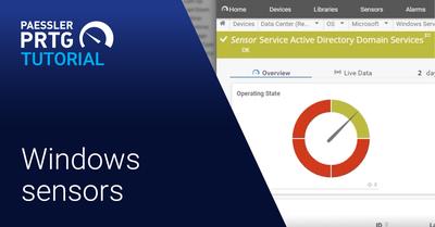 Video: Windows sensors in PRTG (Videos, Sensors)