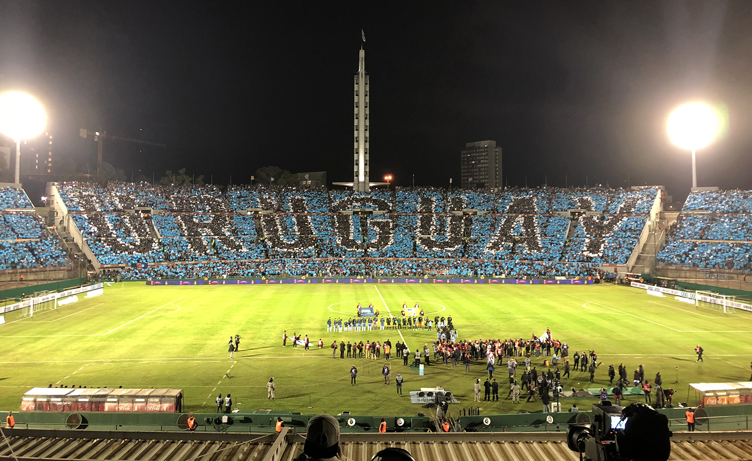 Estadio de fútbol en Uruguay